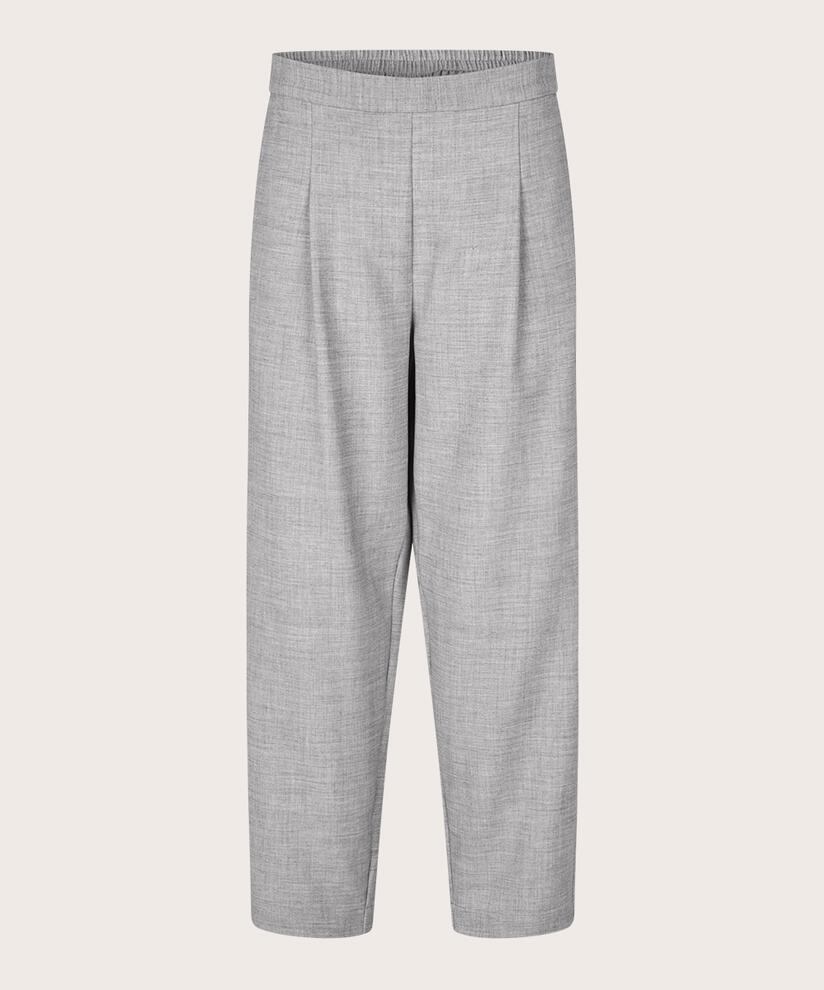 MaParker Trouser Light Grey Melange