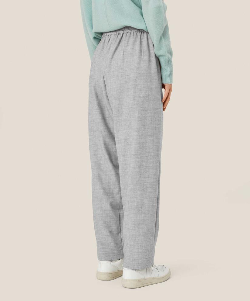 MaParker Trouser Light Grey Melange