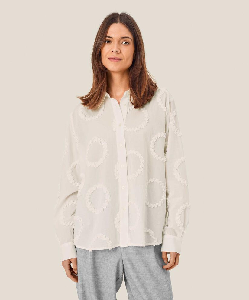 MaImma A-shape Loose Shirt Jet Stream