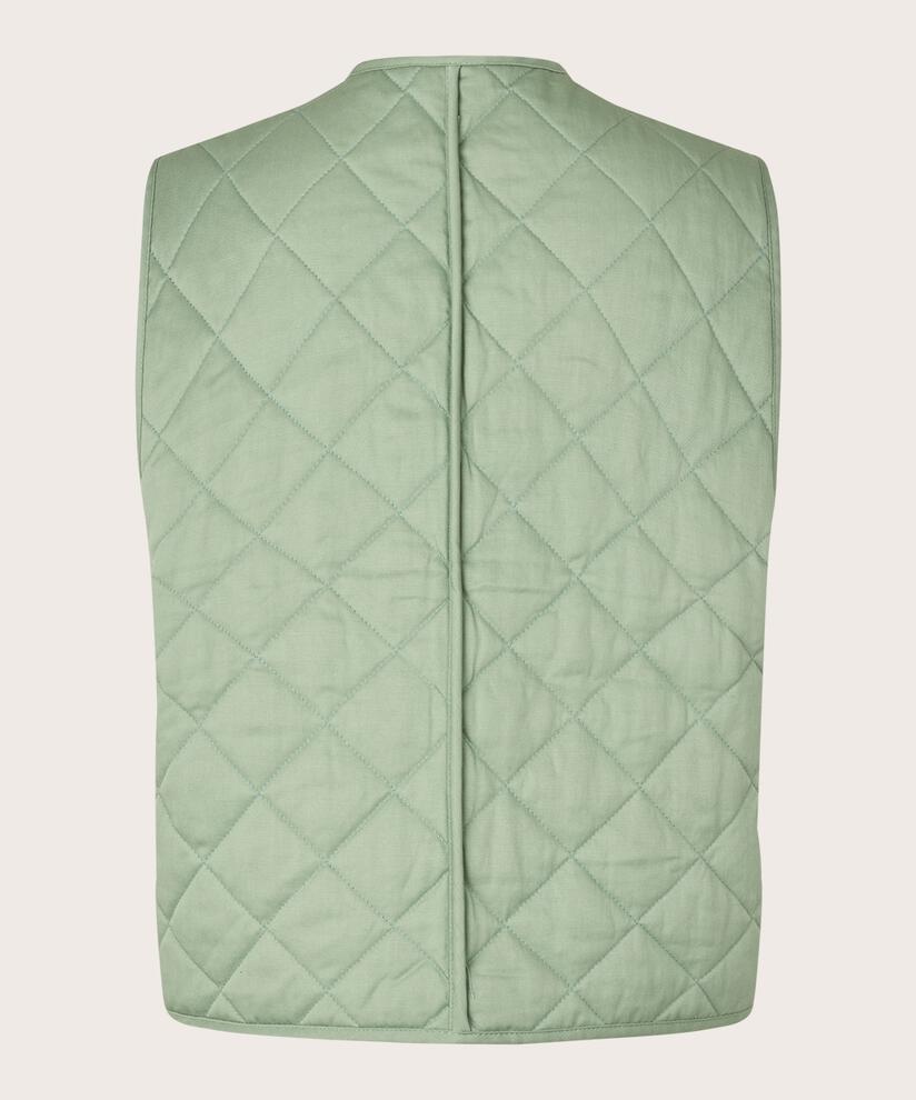 MaJaylee Waistcoat Frosty Green