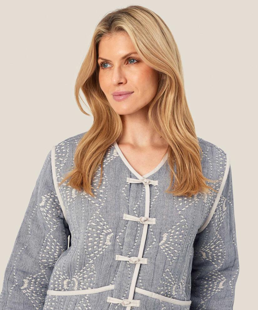 MaJeine BCI Quilted Jacket Sargasso Melange