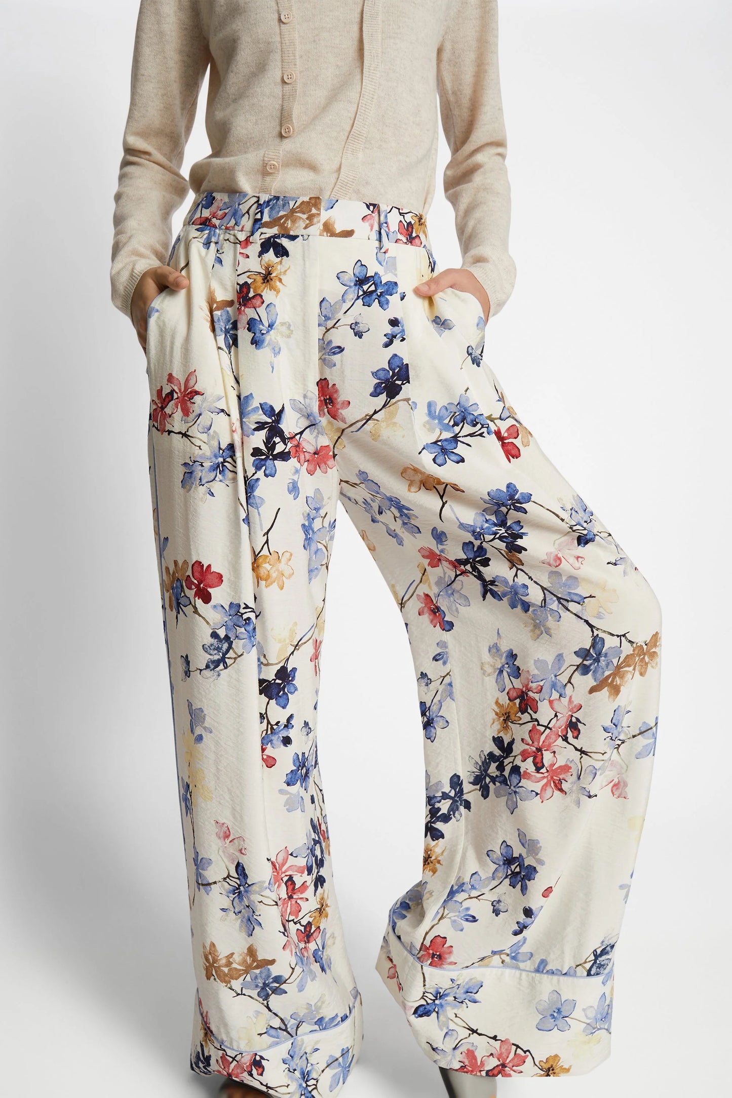 Faicus Floral Wide Trouser Kit