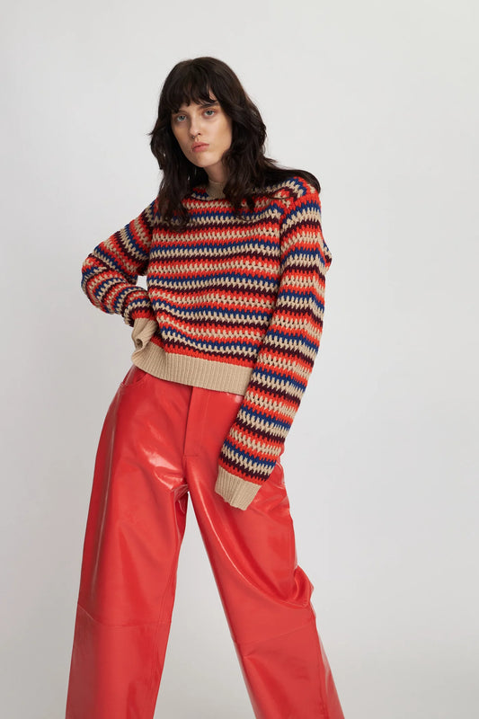 Italian Wool Sweater Multi Colour