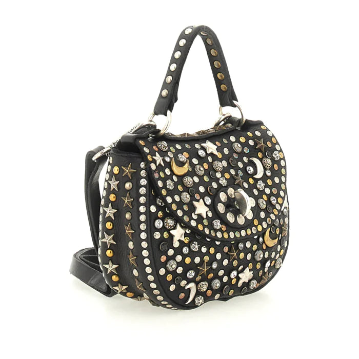 Afrodite Studded Handbag Military Green - C2502