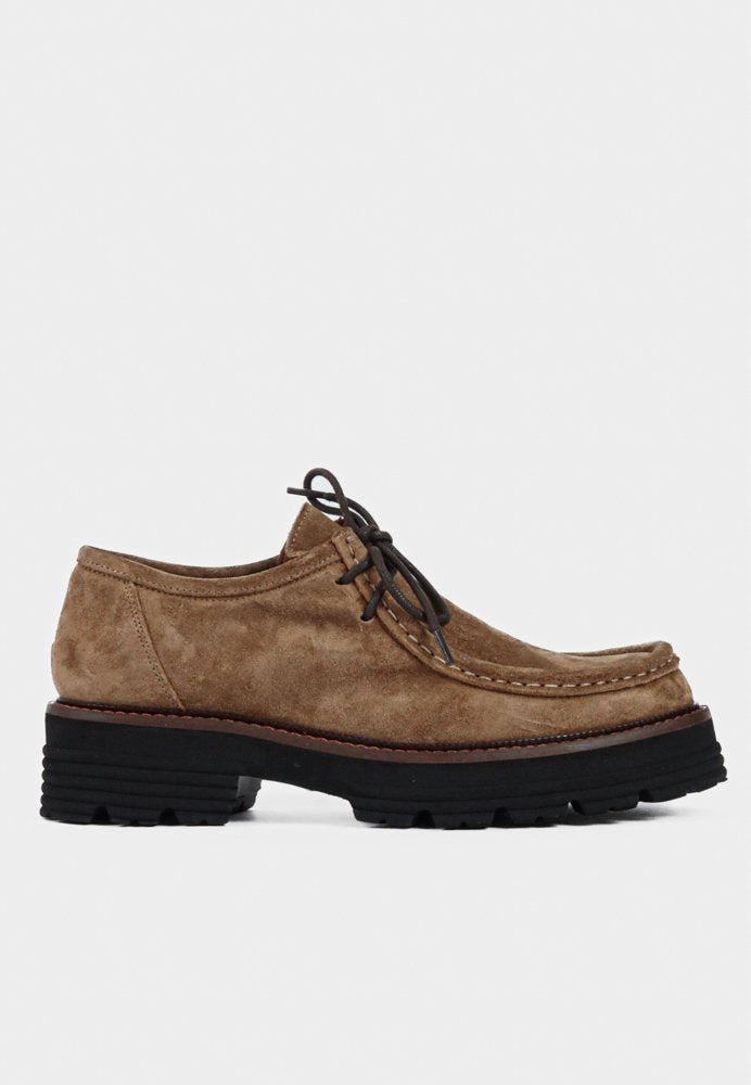 Sienna Suede Shoe Cognac