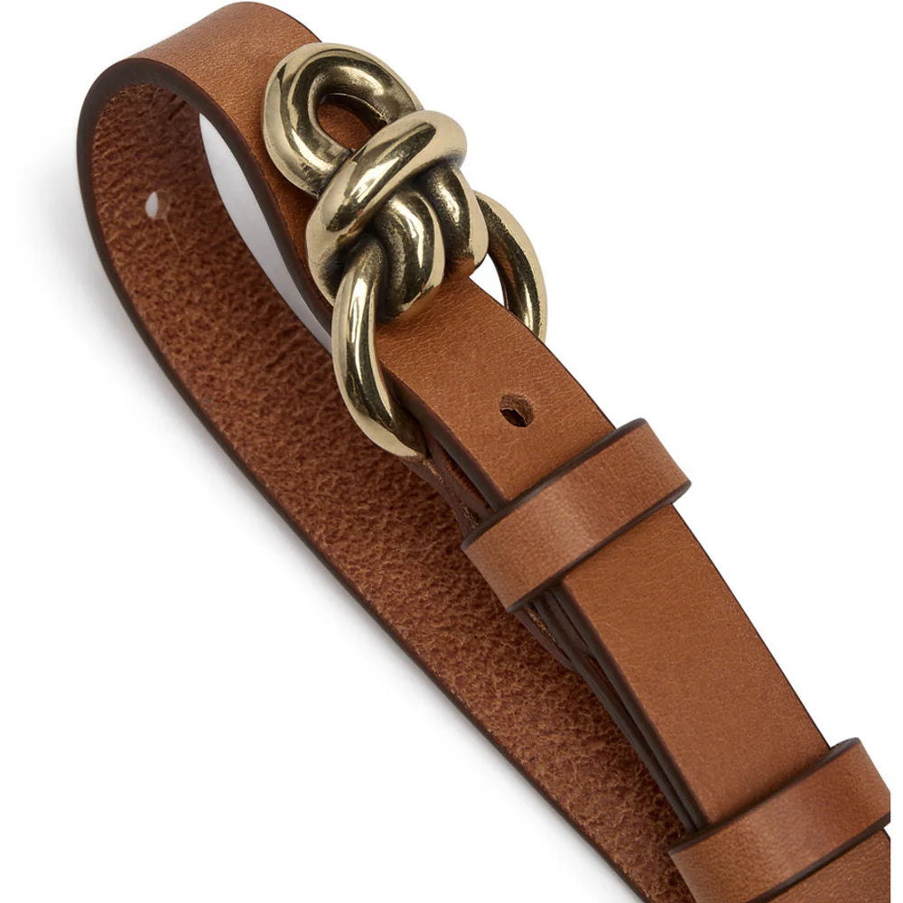 16332 - Narrow Leather Dress Belt