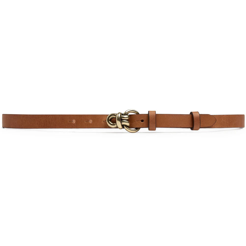 16332 - Narrow Leather Dress Belt