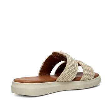 Brenna Jute Sandal White