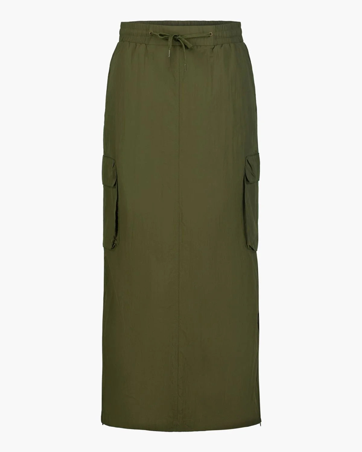 Long Skirt Army Green