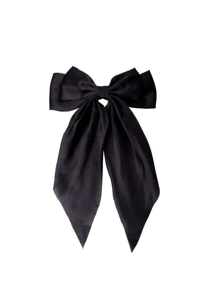 Renee Satin Bow Barette