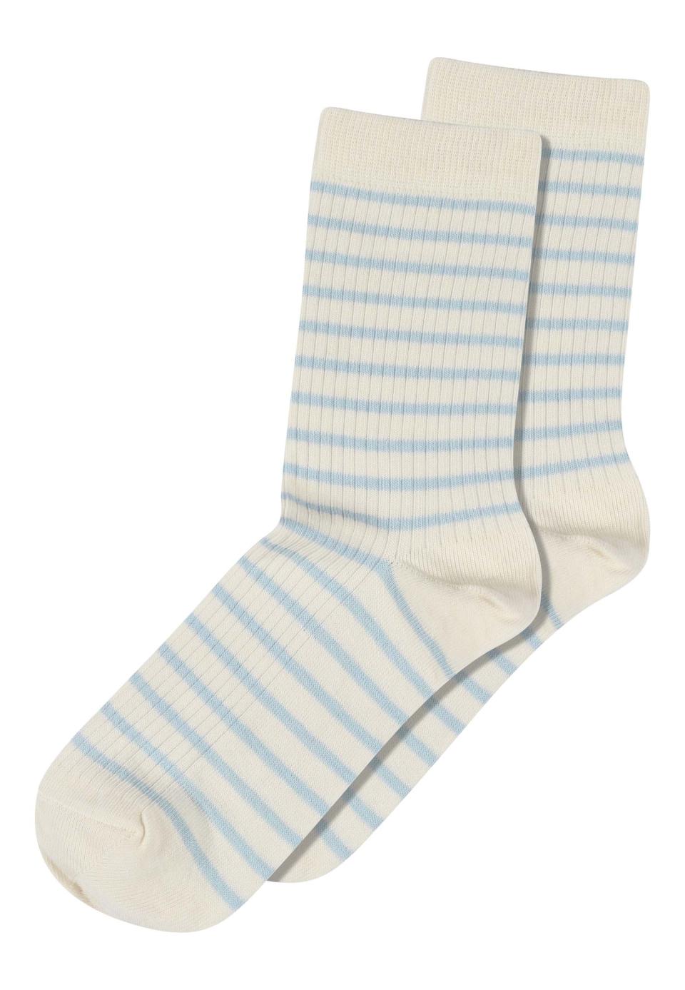 Lydia Stripped Socks 10-77715