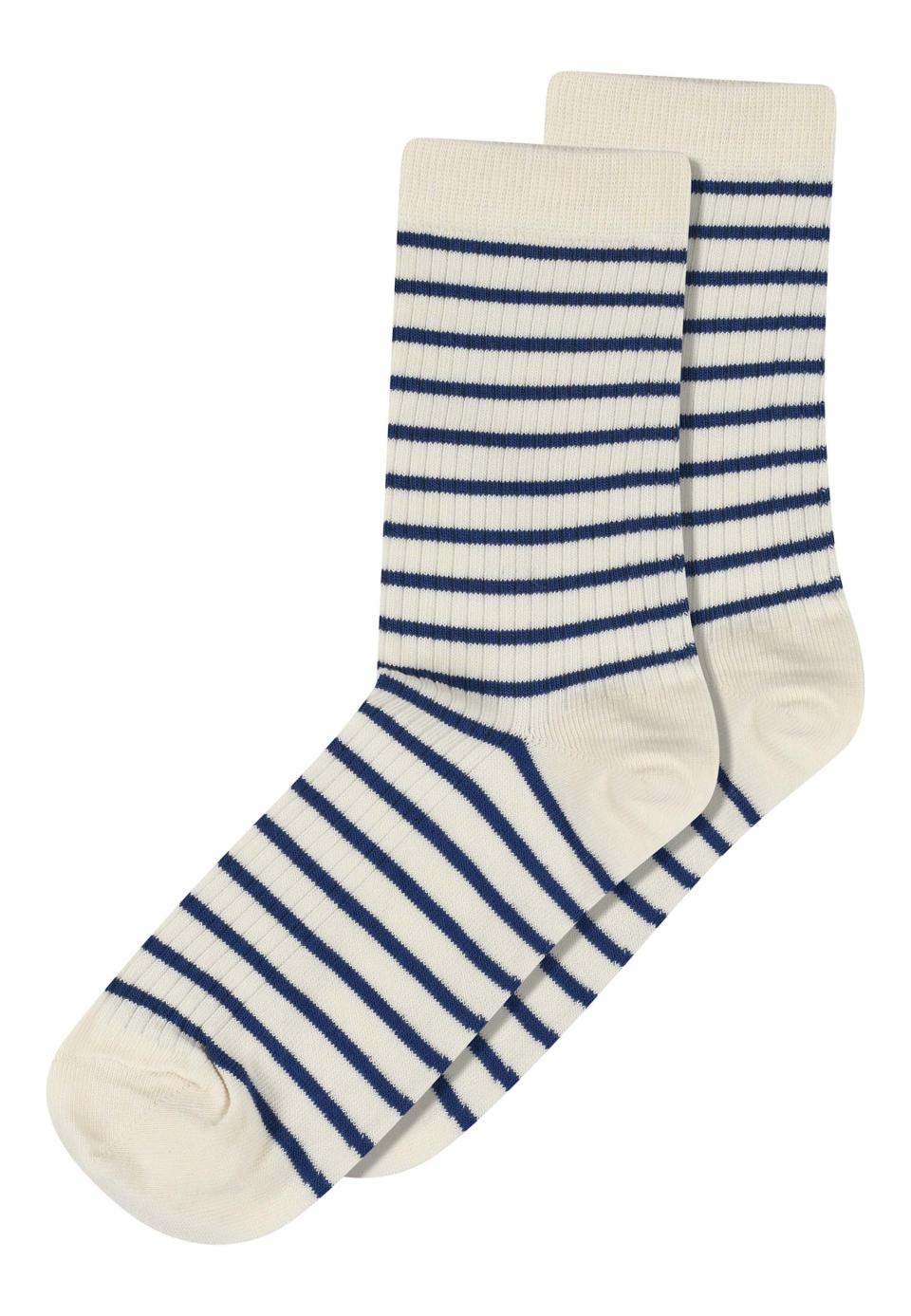 Lydia Stripped Socks 10-77715