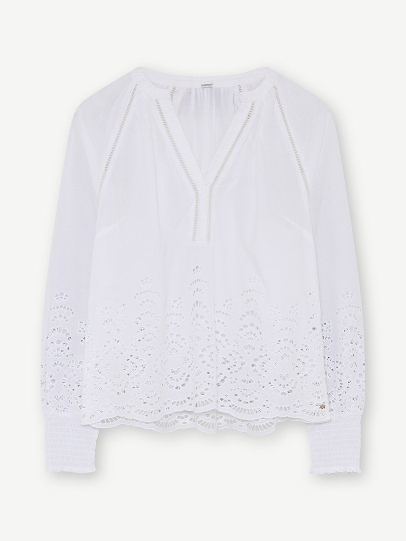 Annsofie Beautiful Laced Blouse