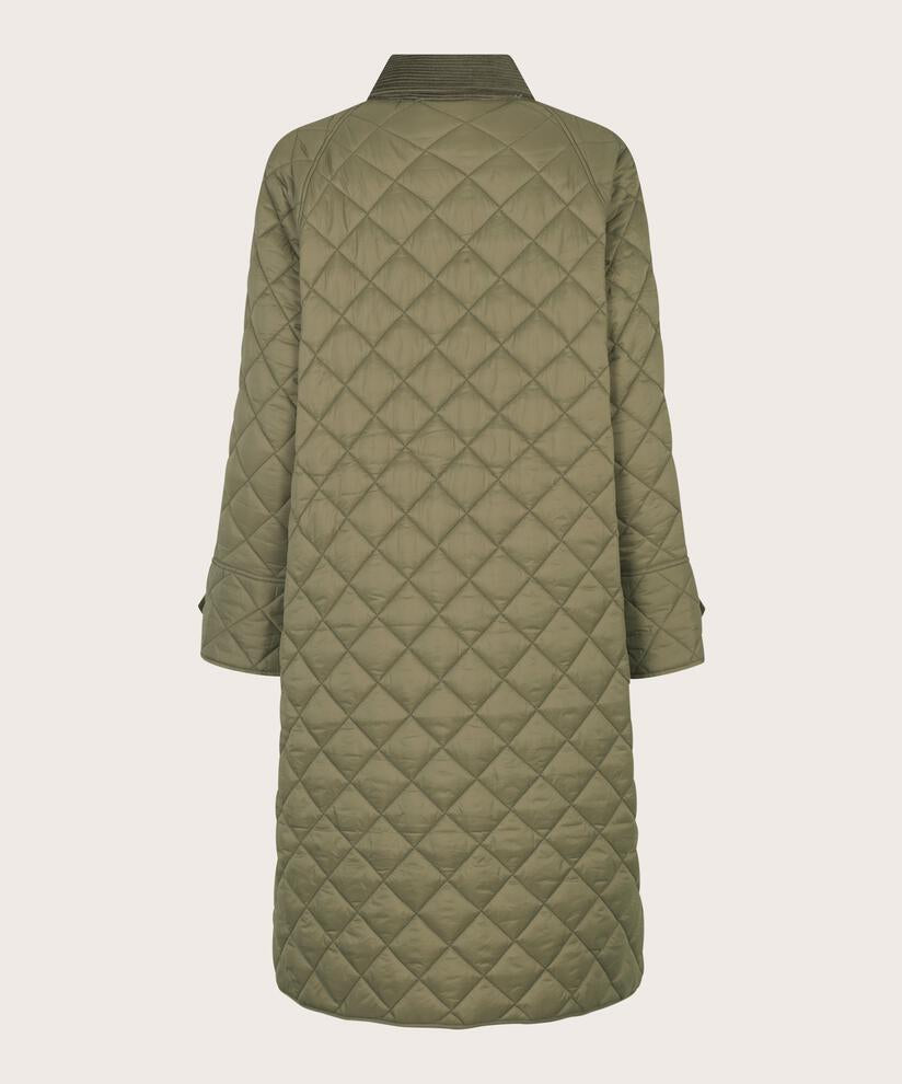 MaTawny Quilted Coat Sea Turtle