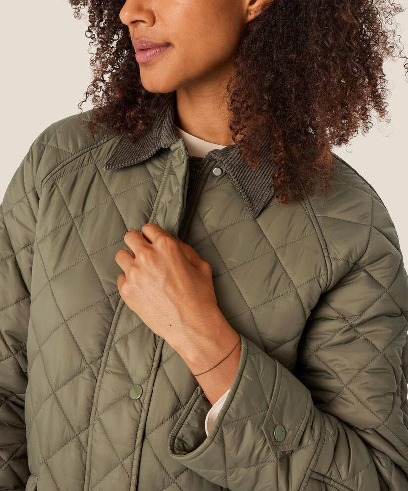 MaTawny Quilted Coat Sea Turtle