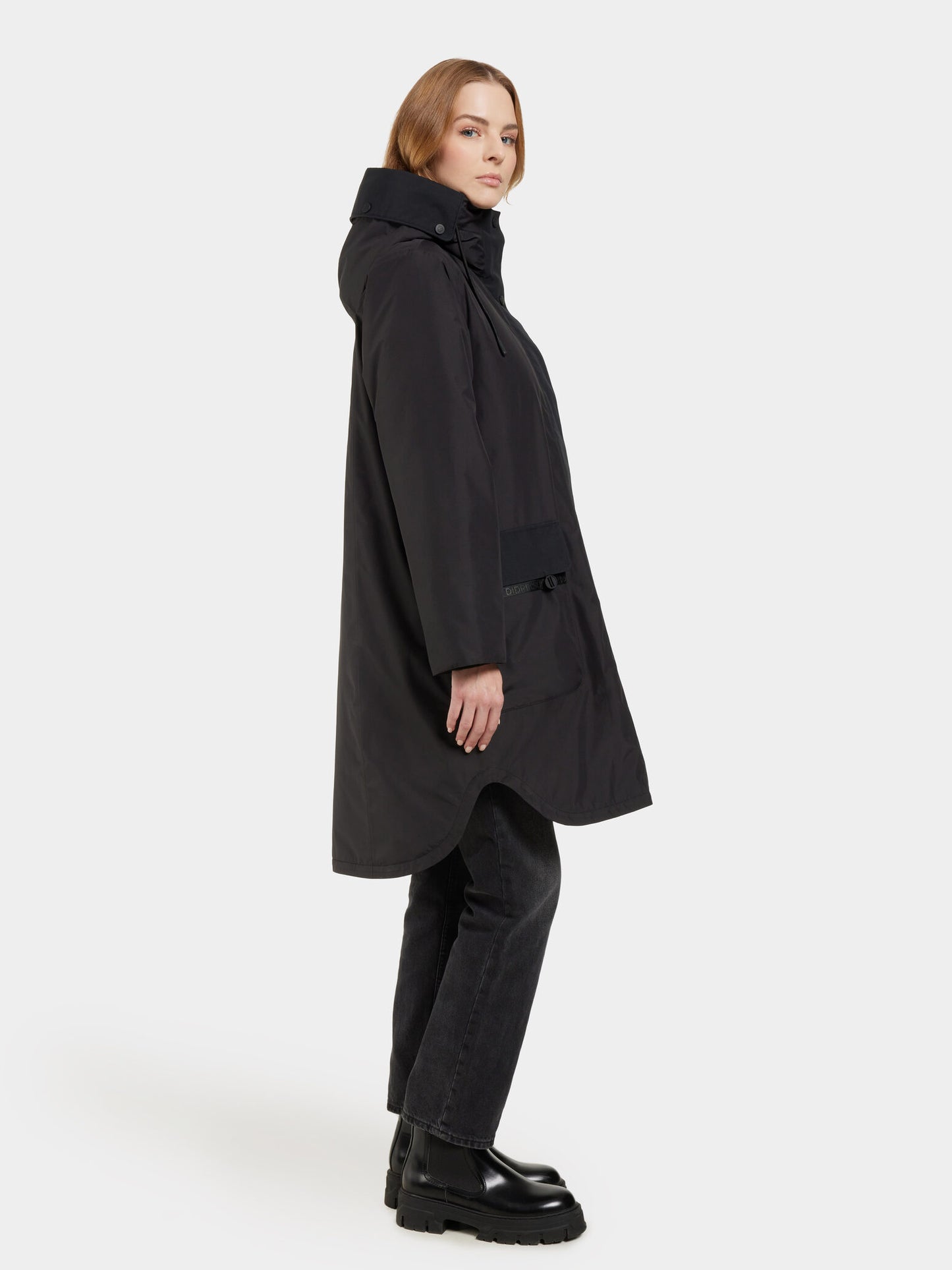 Aiko WNS Parka Coat Black