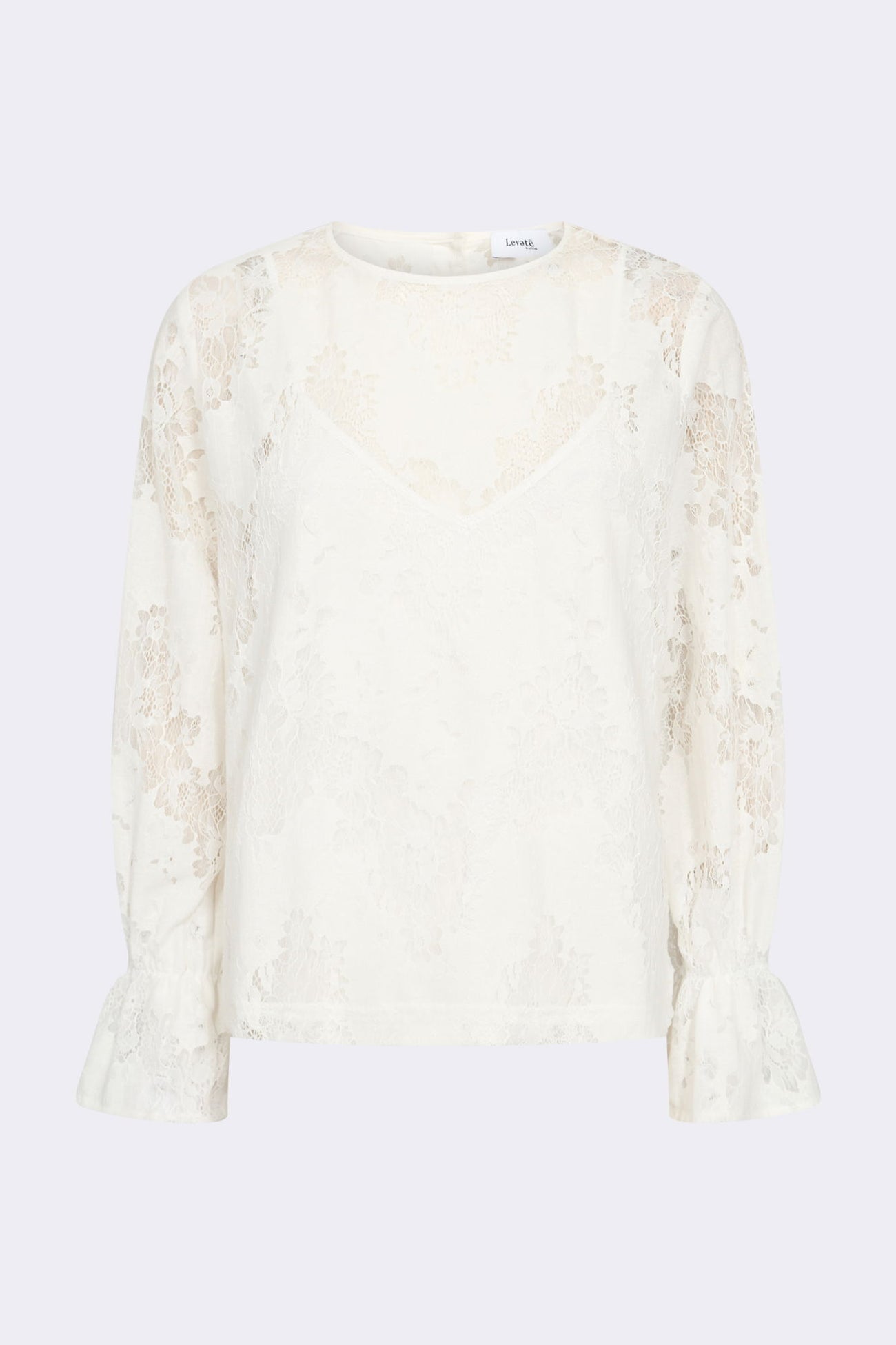 LR-Honer1 Lace BLouse Ivory