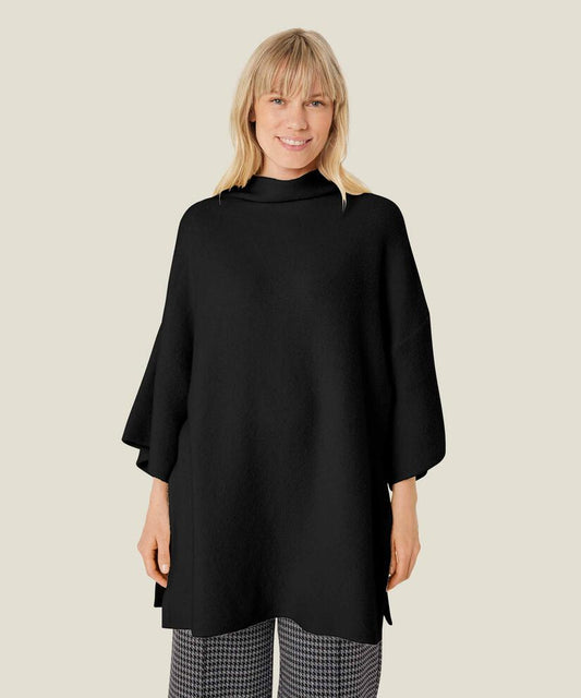 MaFaviola Oversize Boucle Jumper Black