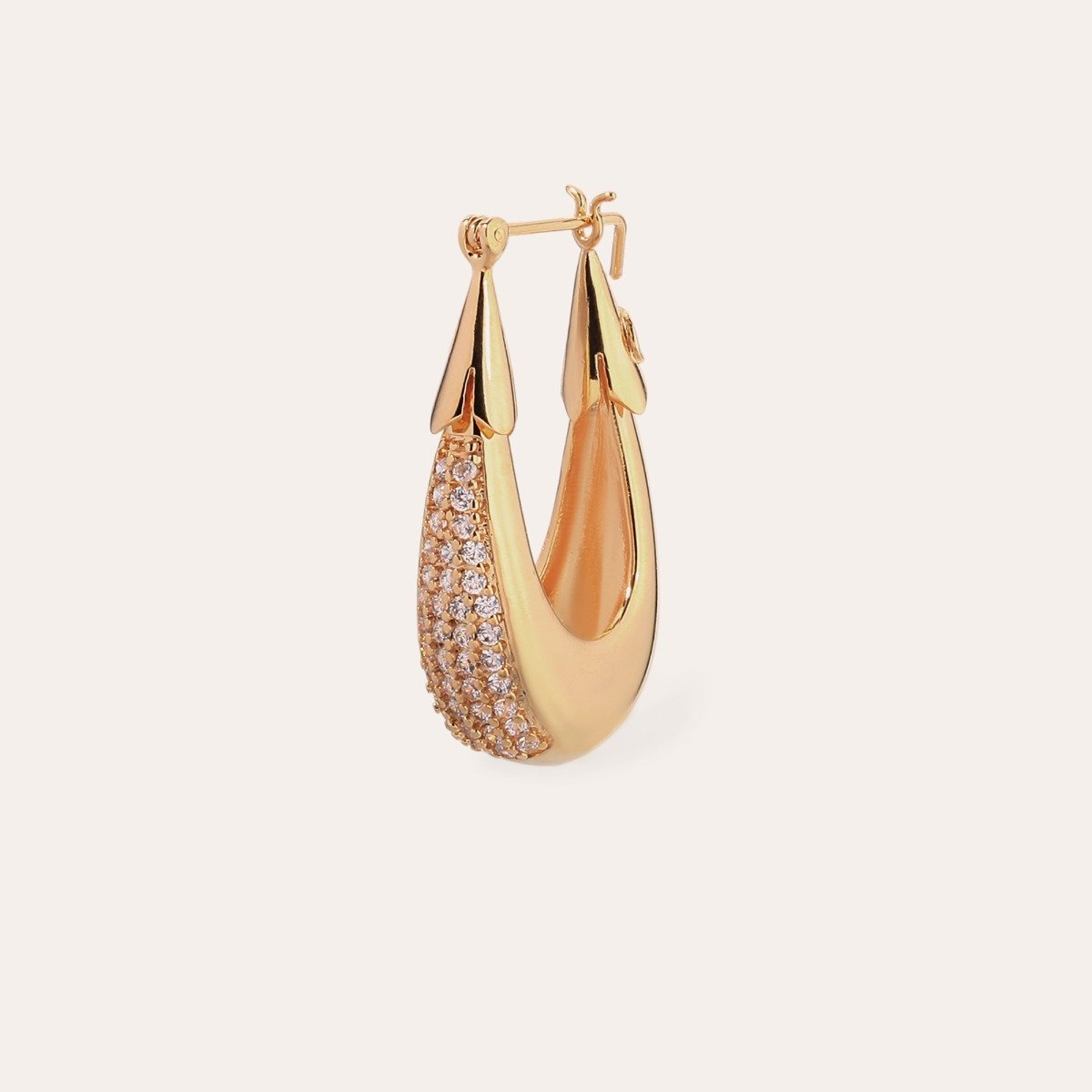 Bo Ecume Drop Earrings Gold