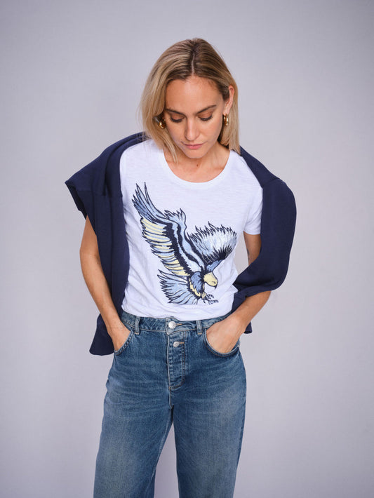 MMRem O-SS Eagle T-shirt White