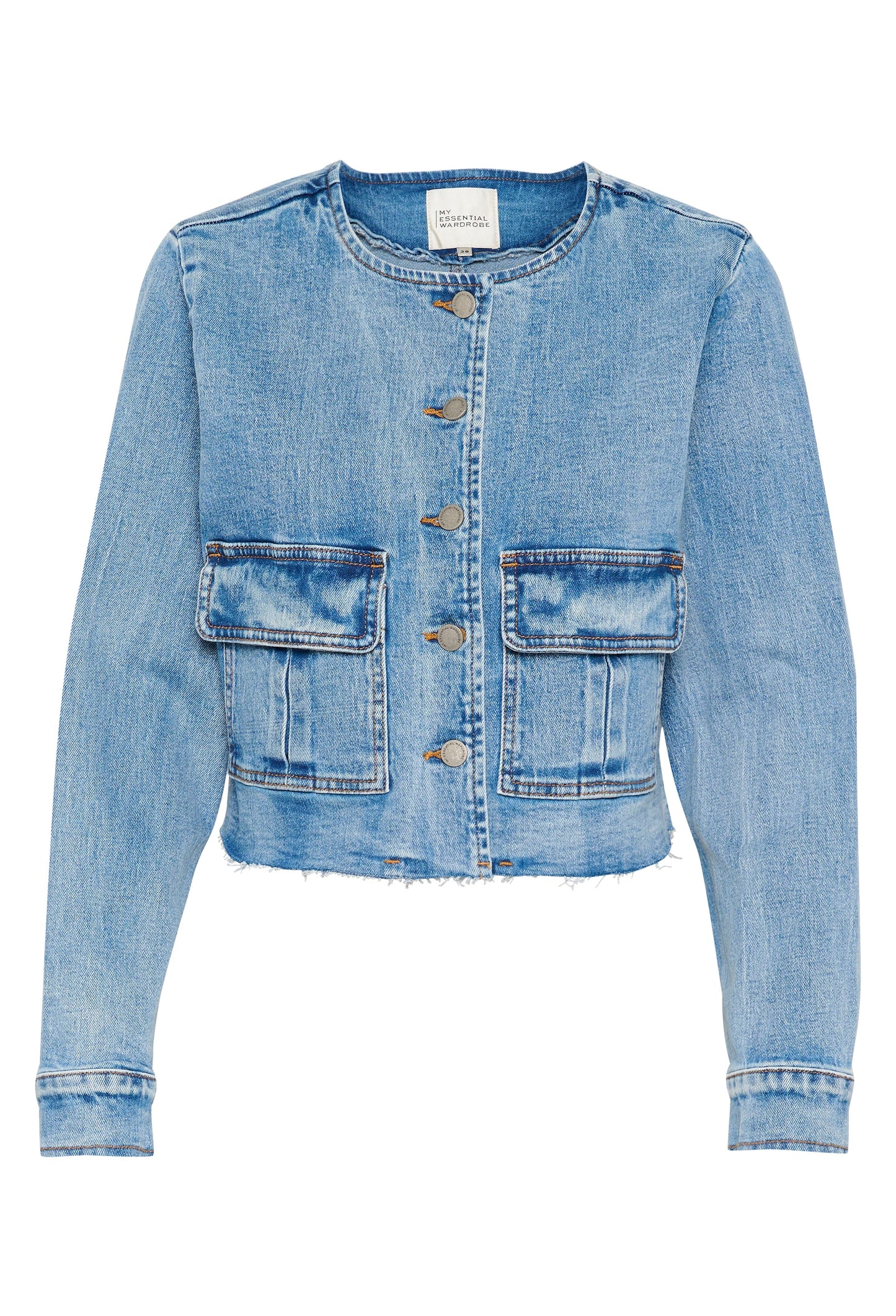 DangoMW 144 Short Denim Jacket Light Blue Retro