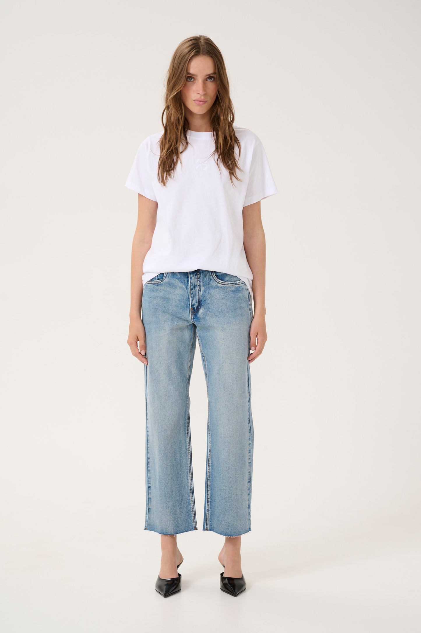 DangoMW High Straight Jeans Light Blue