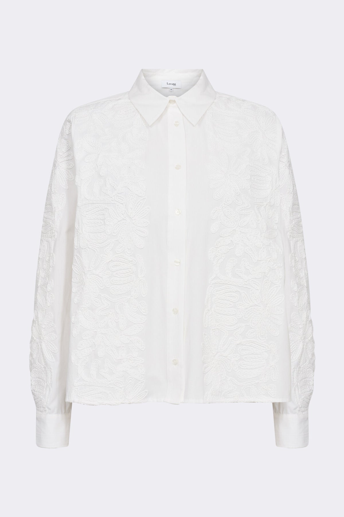 LR-Karol 1 Detailed Shirt White