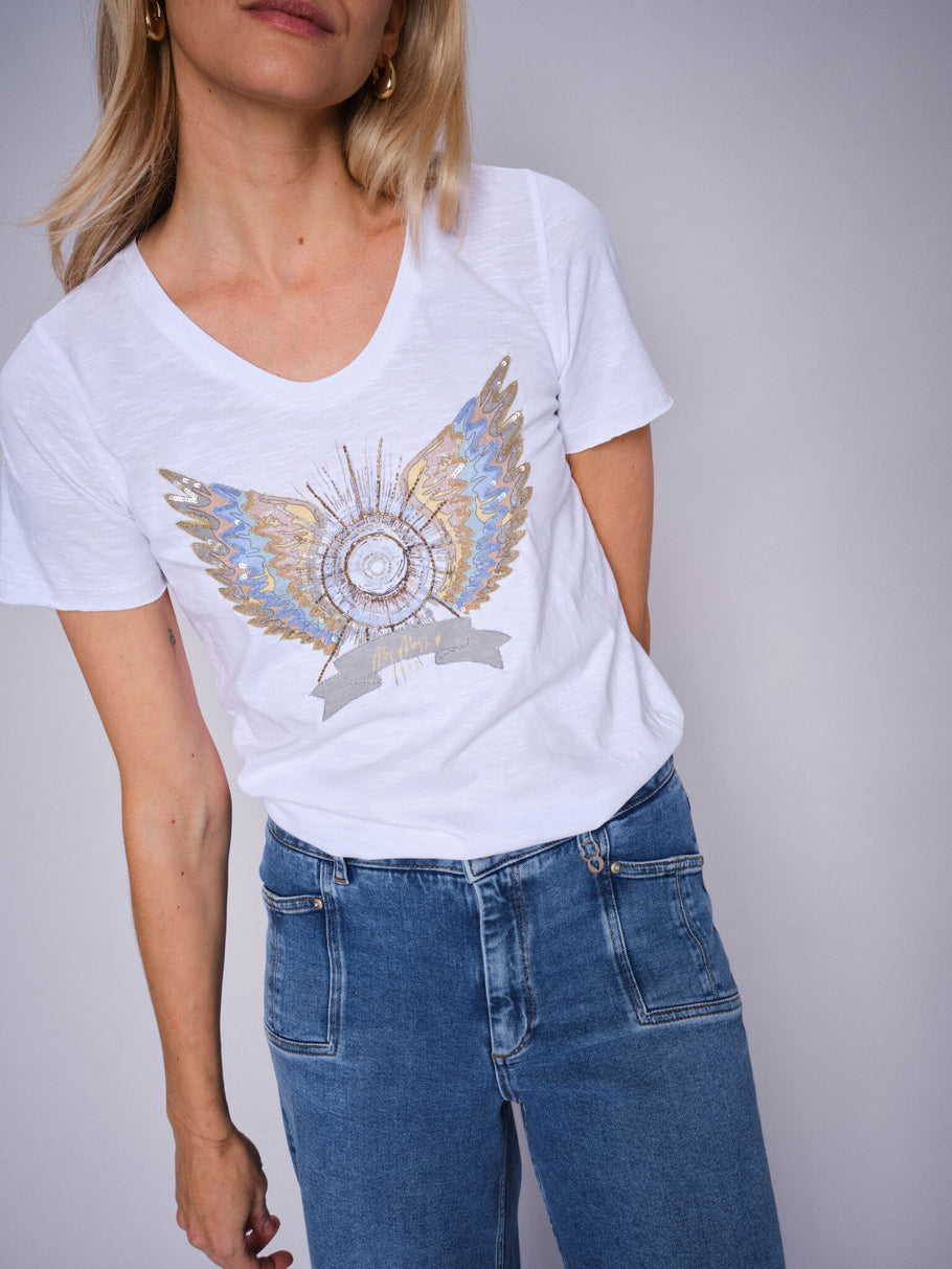 MMGethi Deco T-shirt White