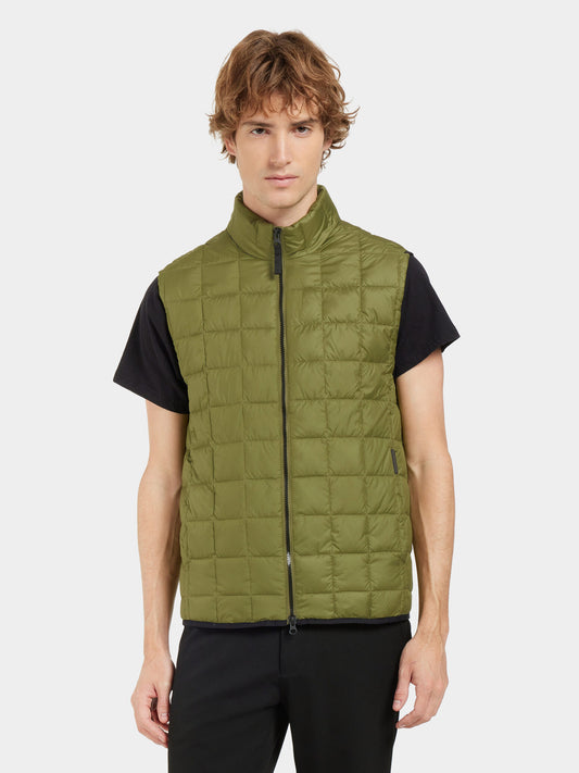 Mens - Samuel Padded Vest Duffle Green