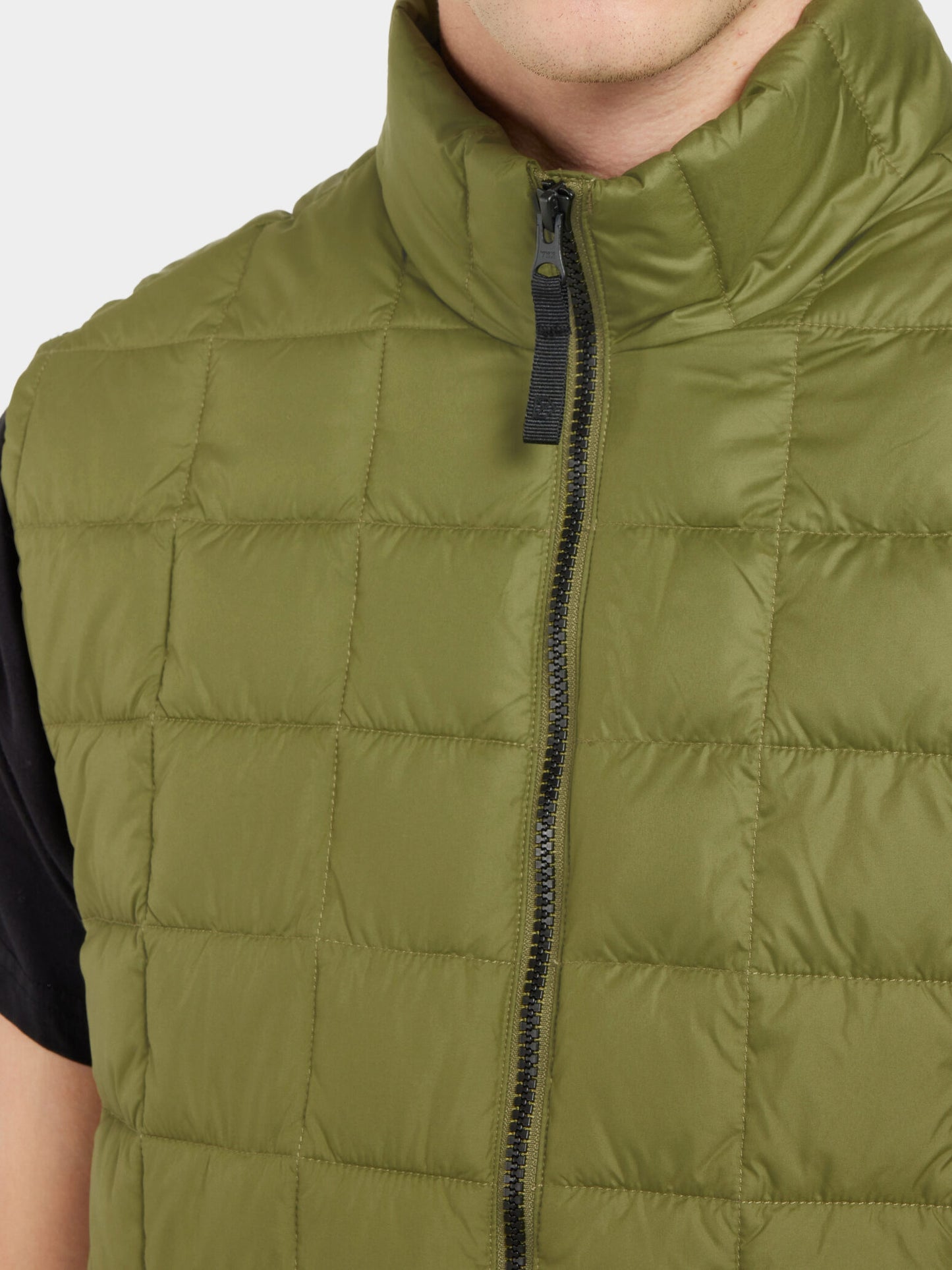 Mens - Samuel Padded Vest Duffle Green