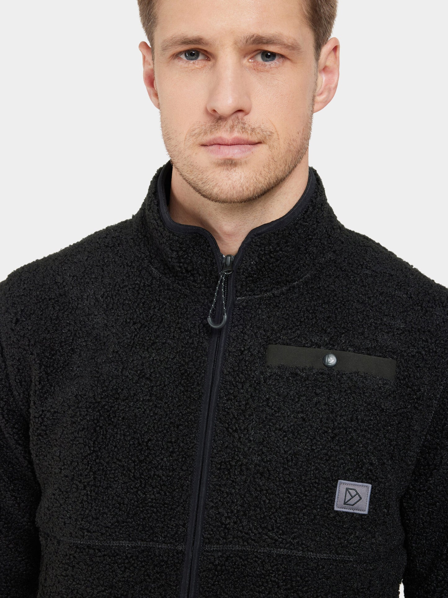 Mens - Phoenix Fullzip Fleece Black