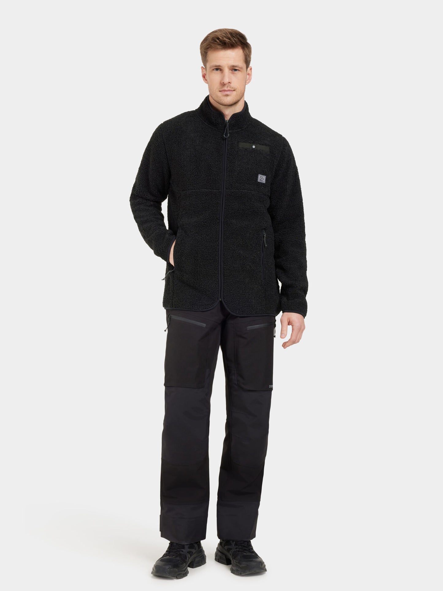 Mens - Phoenix Fullzip Fleece Black