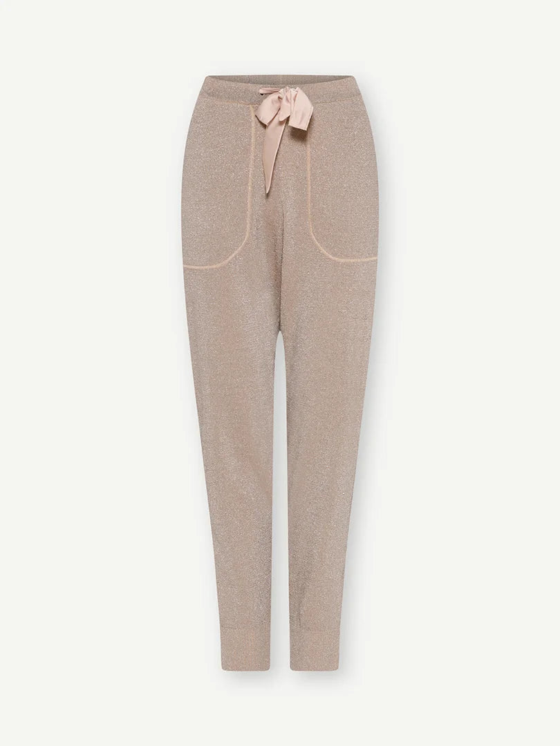 Justine Knit Pants Champagne