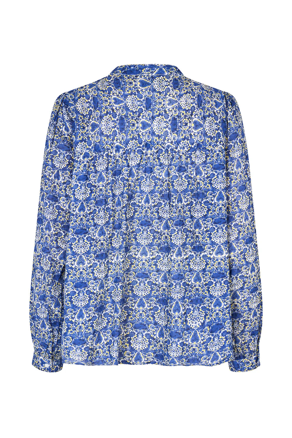 Nicky Floral Shirt Blue