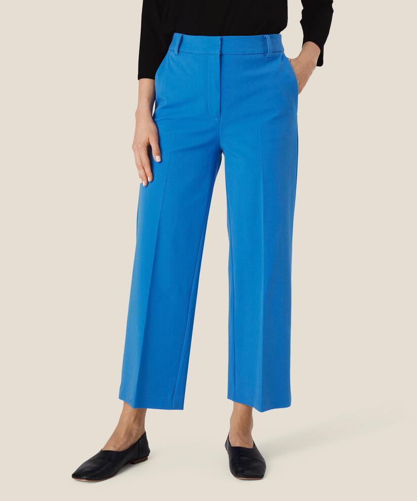 Petia Fitted Cropped Pants Nebulas Blue